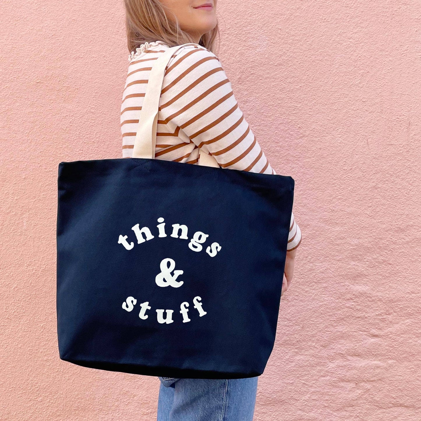 Things & Stuff - Canvas Tote Bag