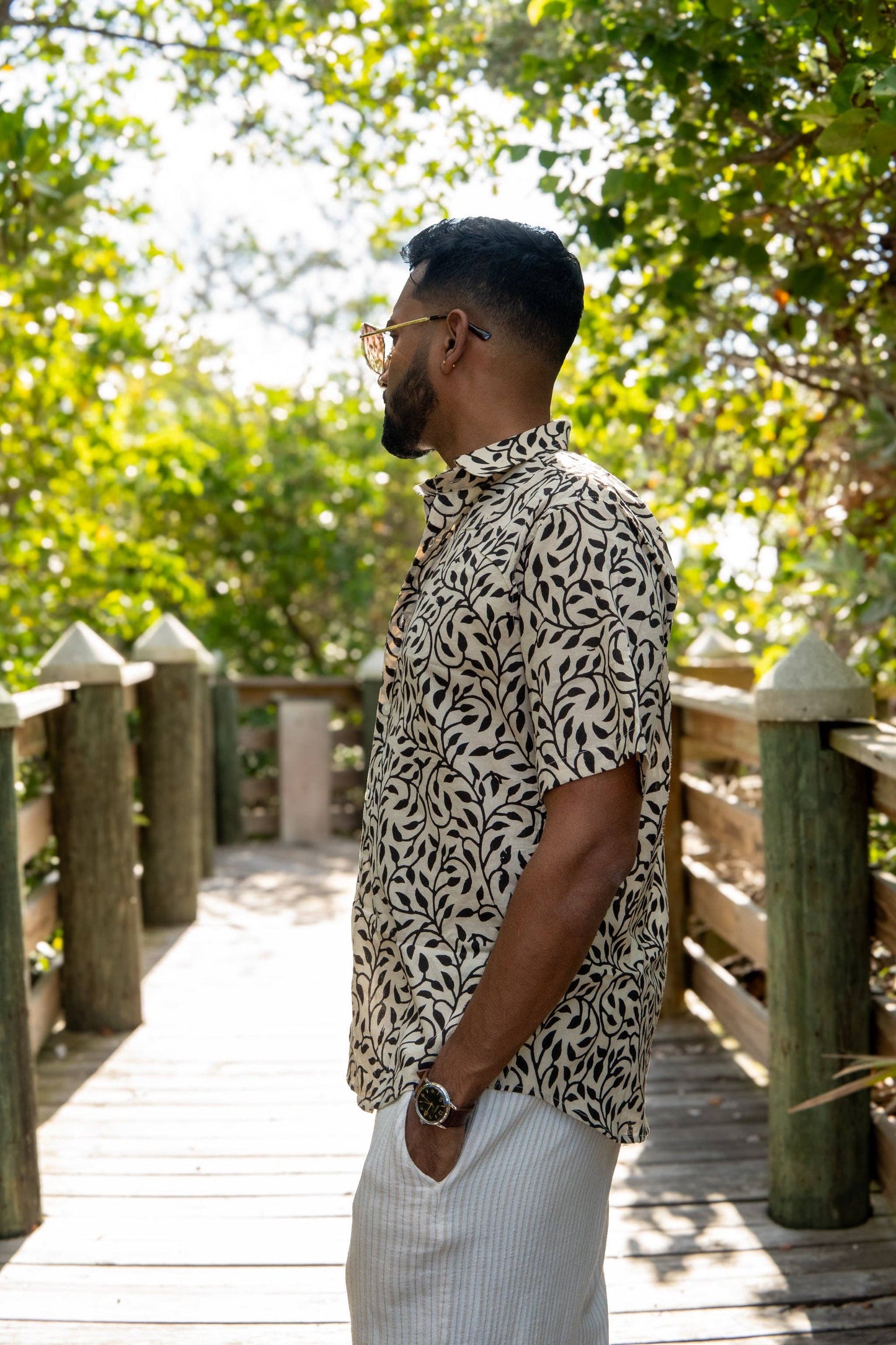Raaga Shirt in Vanilla Orchid