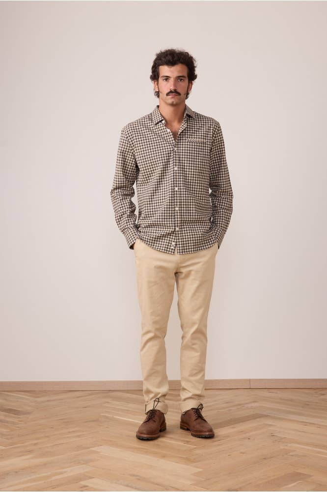 La W Plaid Shirt