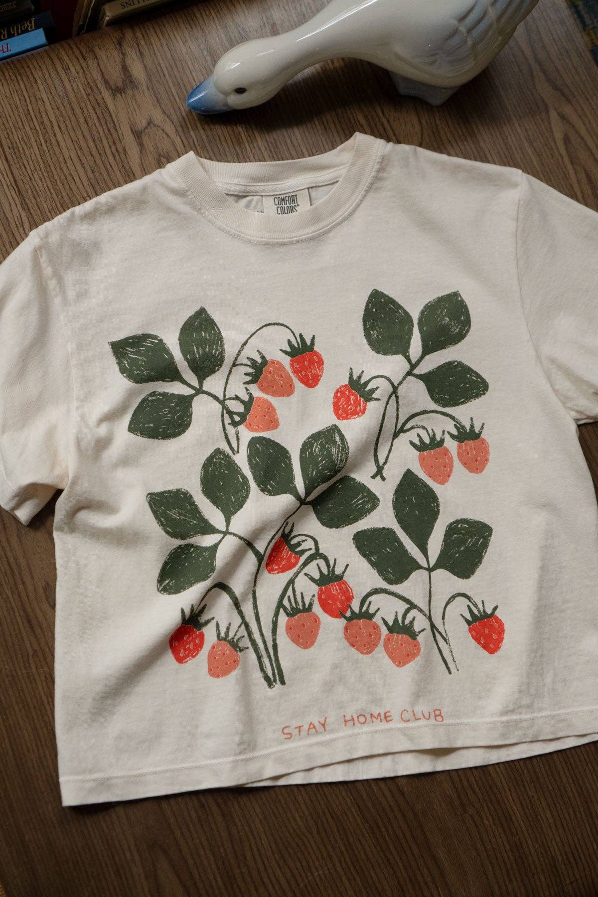 Fruits 1858 Boxy Tee | Women's Strawberry Graphic T Shirt