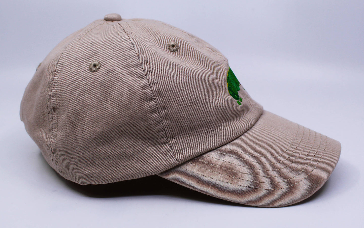Caterpillar Embroidered Hat