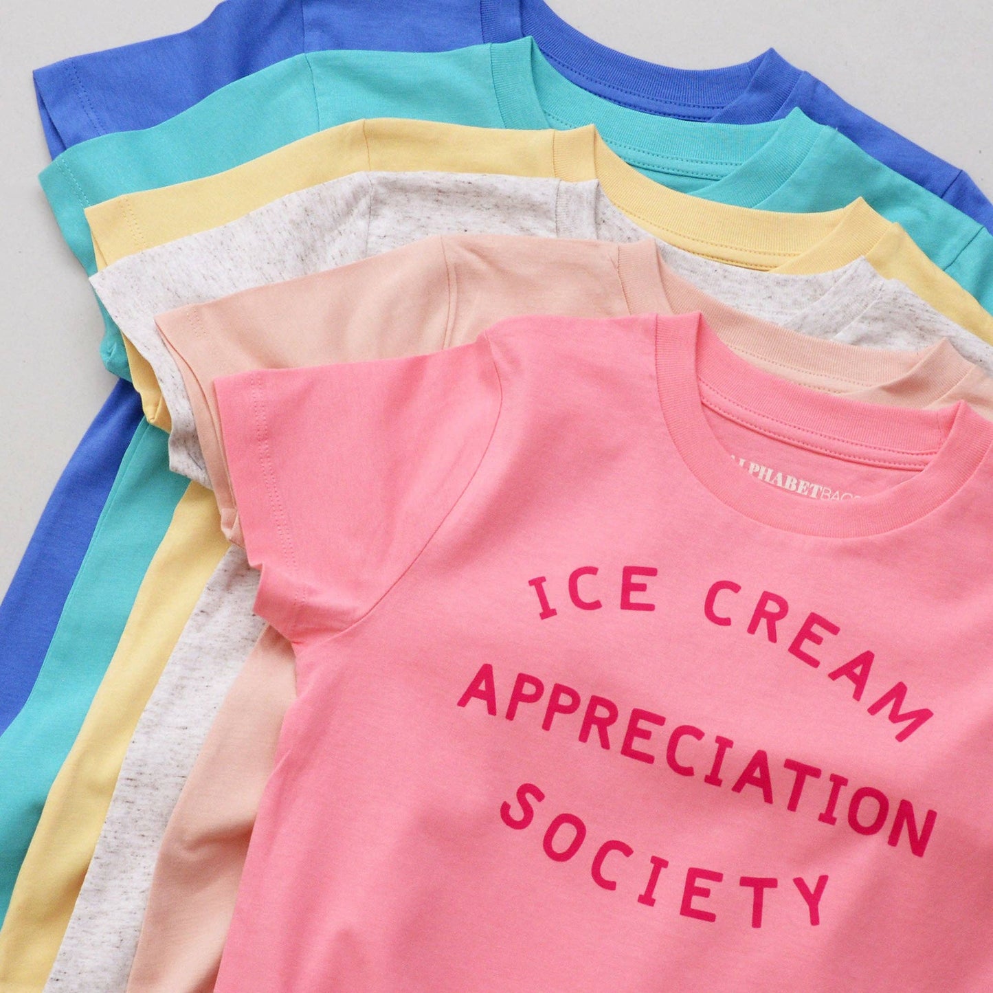 Ice Cream Appreciation Society - Kid's T-shirt - Tropical Turquoise