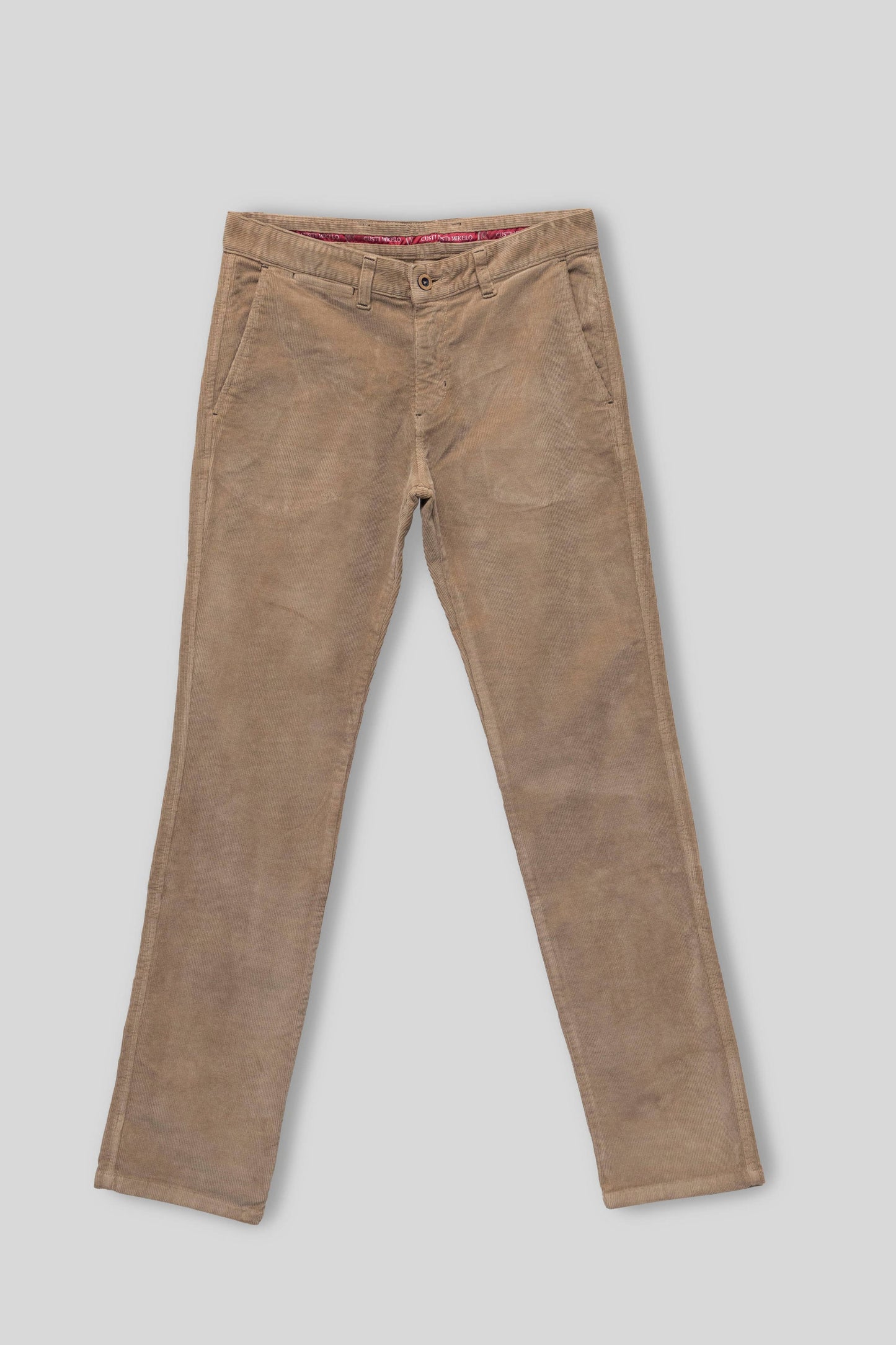 Beige Corduroy Trousers