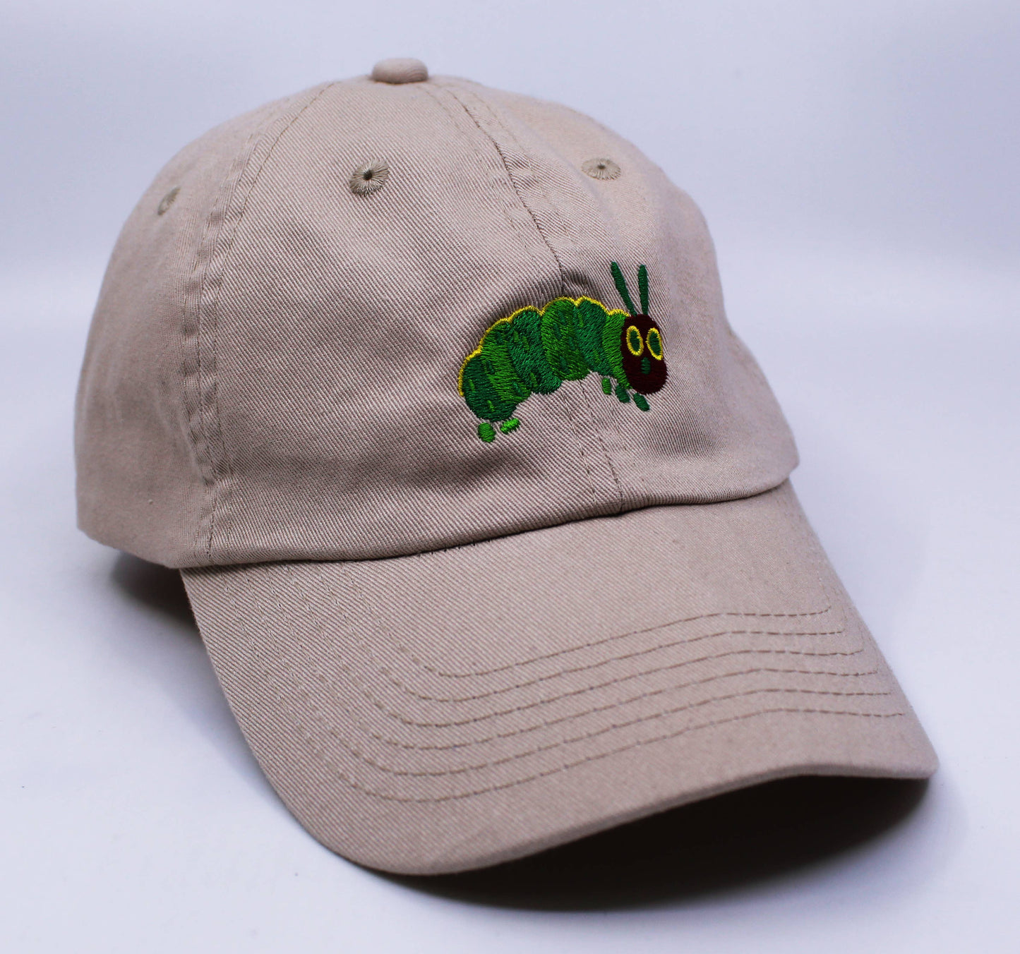 Caterpillar Embroidered Hat