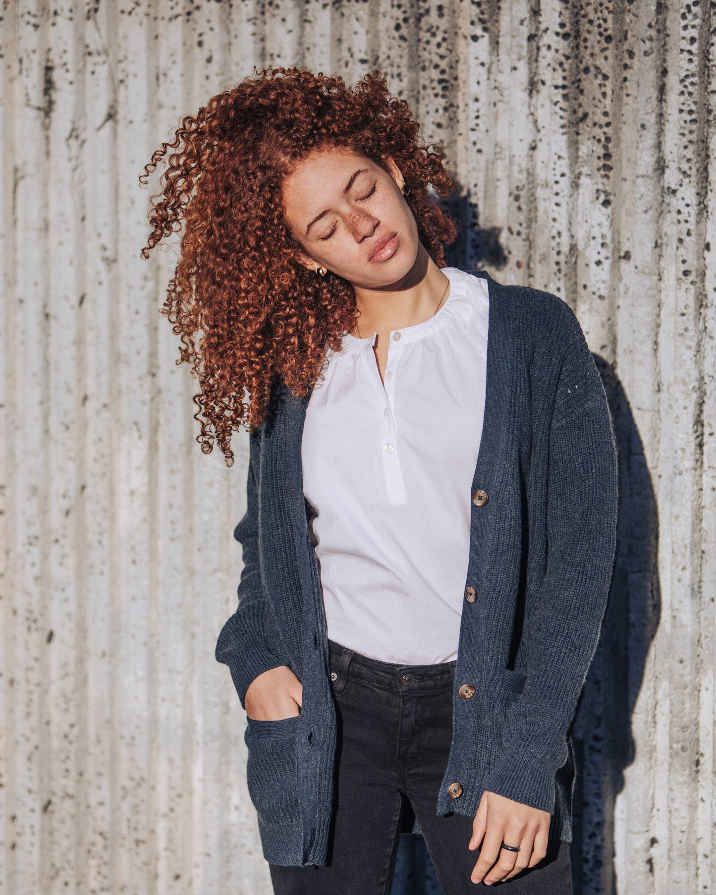 Year Round Organic Cardigan