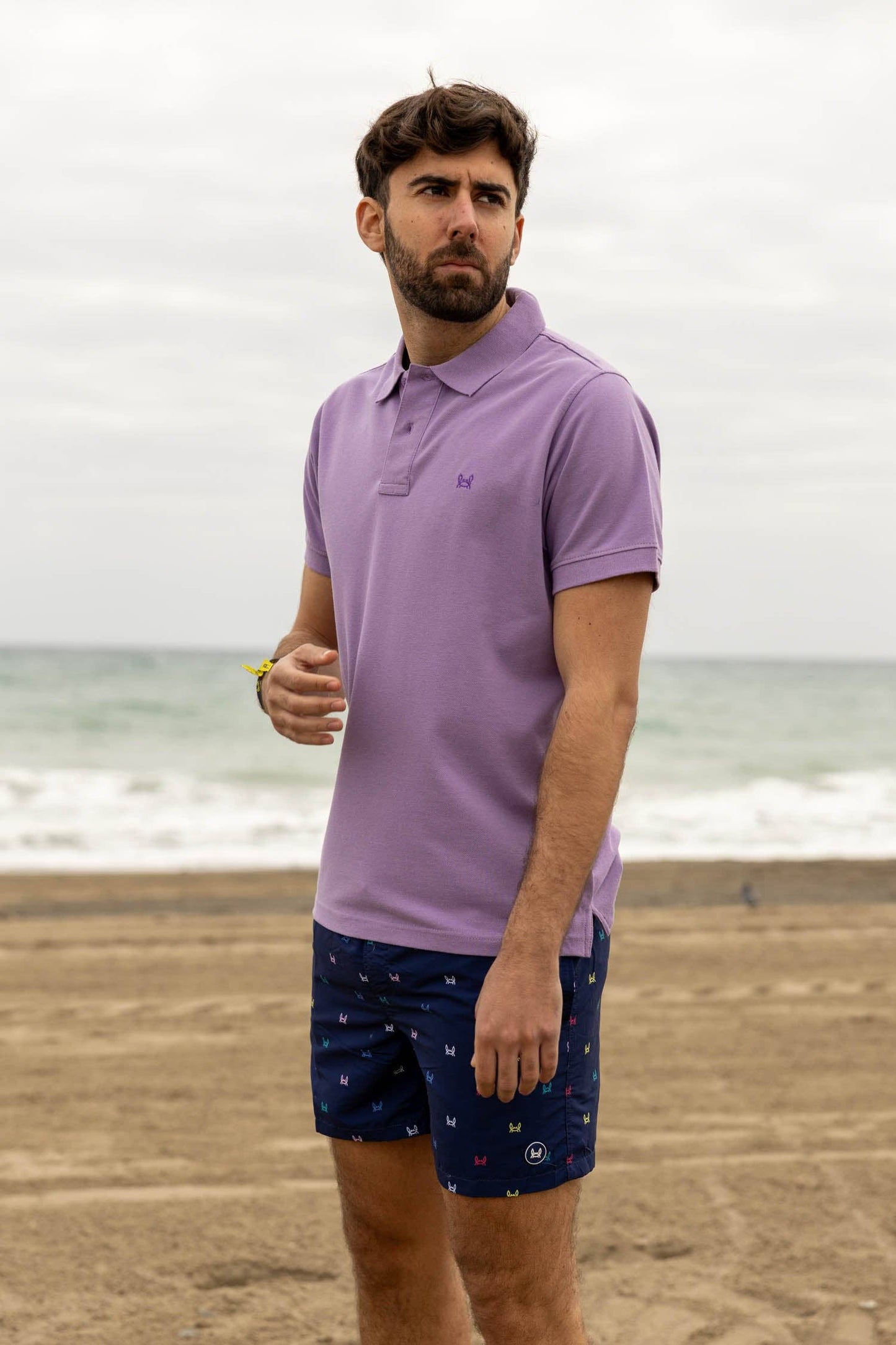 Basic Lilac Polo
