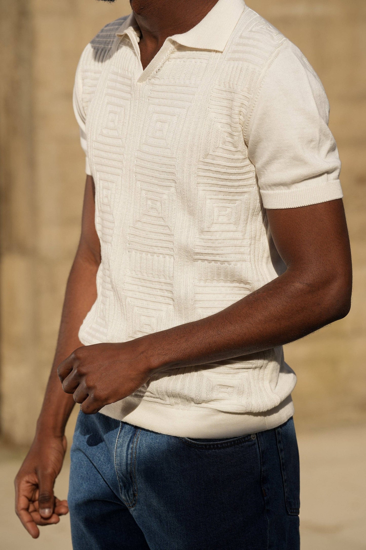 POLO MOSAIC PEROLA