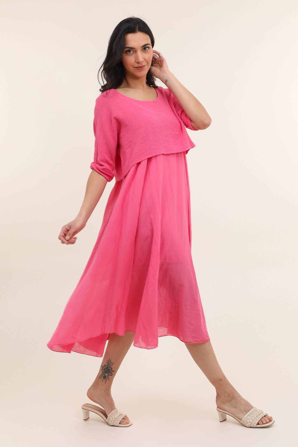 100% Cotton 2-Piece Dress