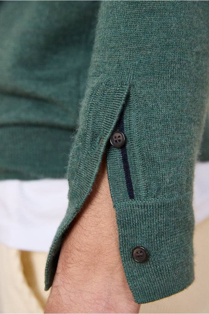 Galant Green Sweater