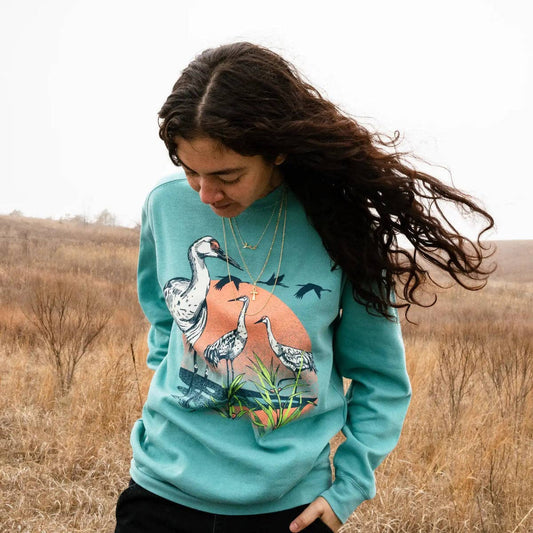 Sandhill Crane Sweatshirt