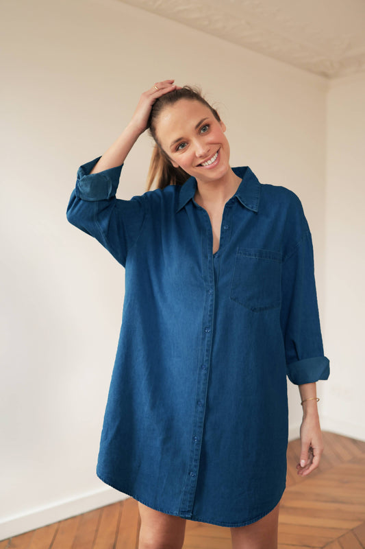 Denim Dress: Raw