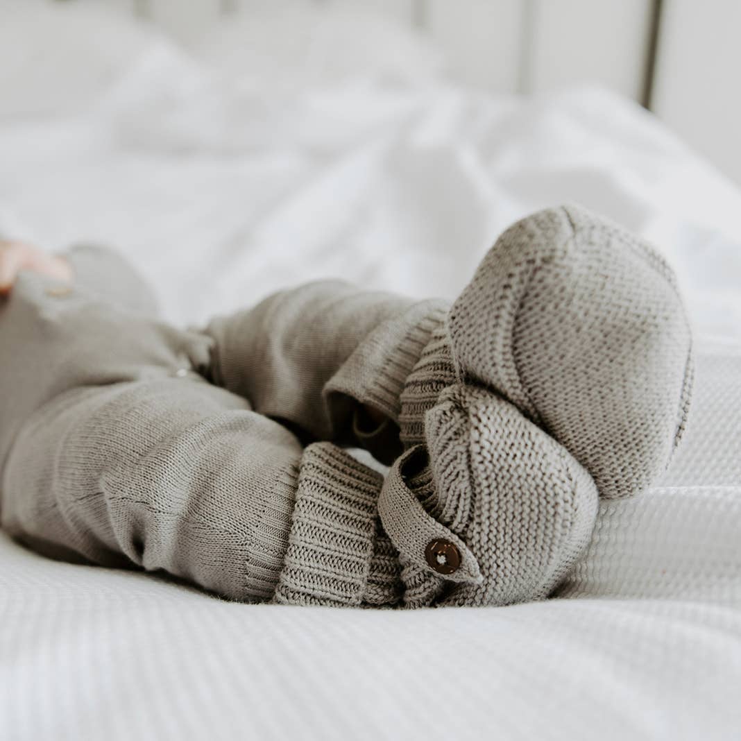 Milan Baby Booties Shoes Sweater Knit (Organic Cotton)