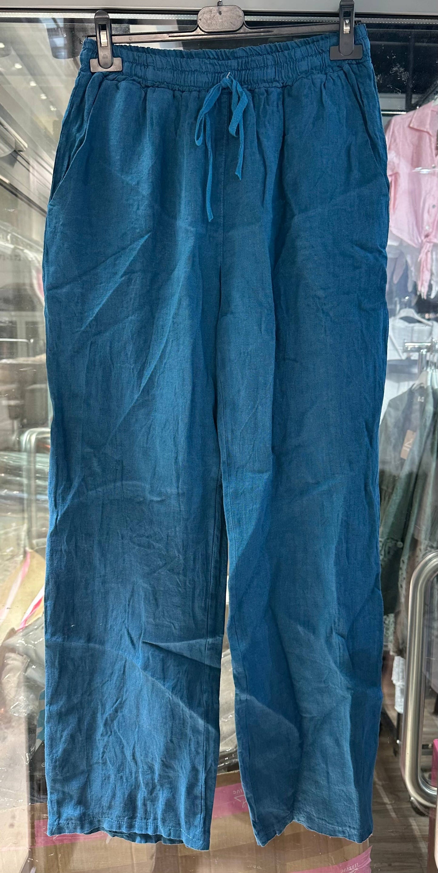 100% Linen Trousers