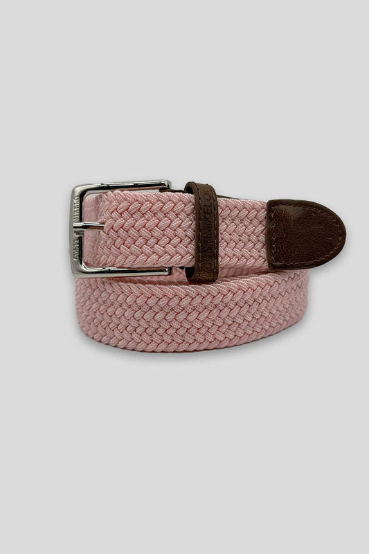 Pink Braided Belt