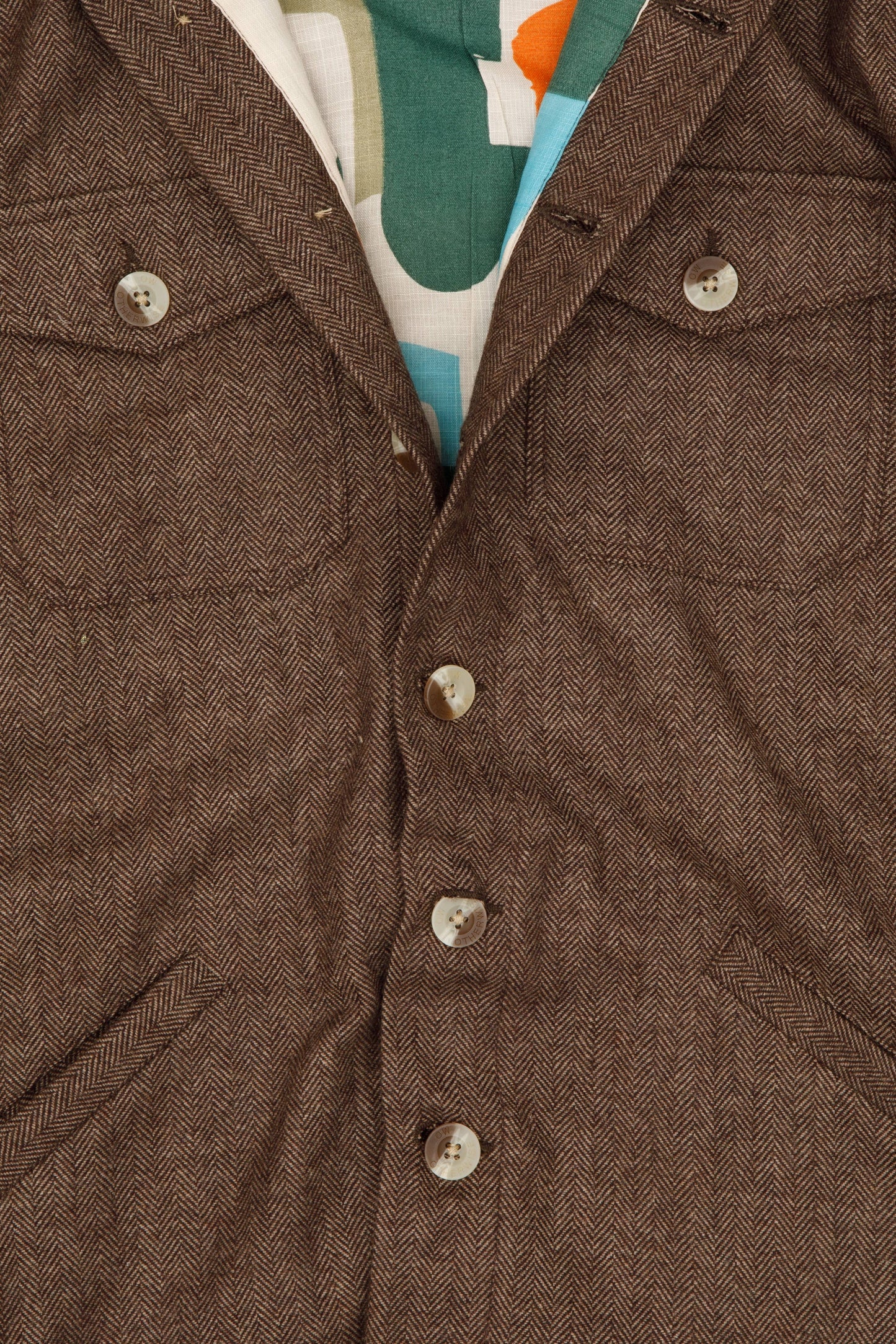 Zarta Wool Jacket in Brown