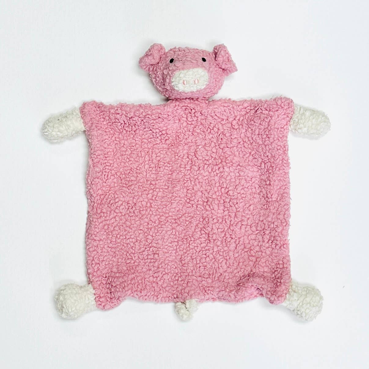 Organic SHERPA Lovey Baby Security Blankets (15 STYLES)