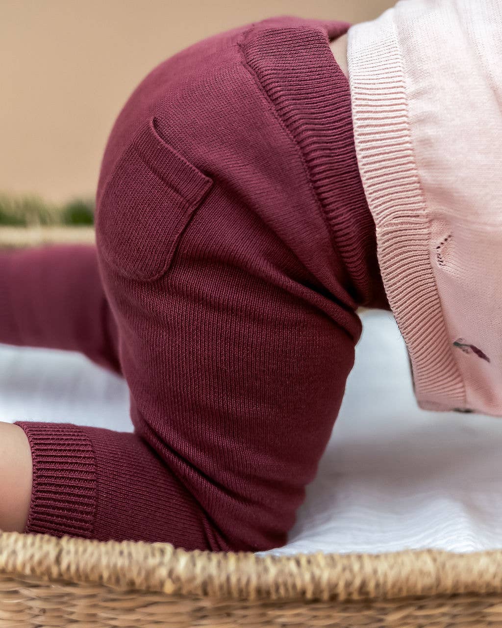 Pocket Baby Pants Sweater Knit (Organic) FW25 - 7 Colors
