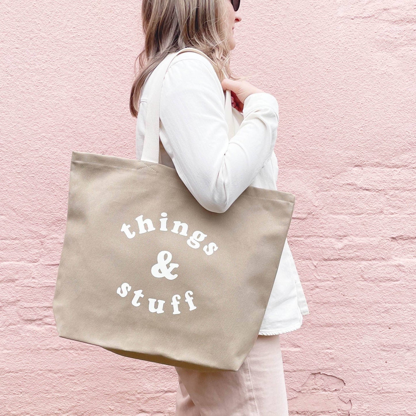 Things & Stuff - Canvas Tote Bag