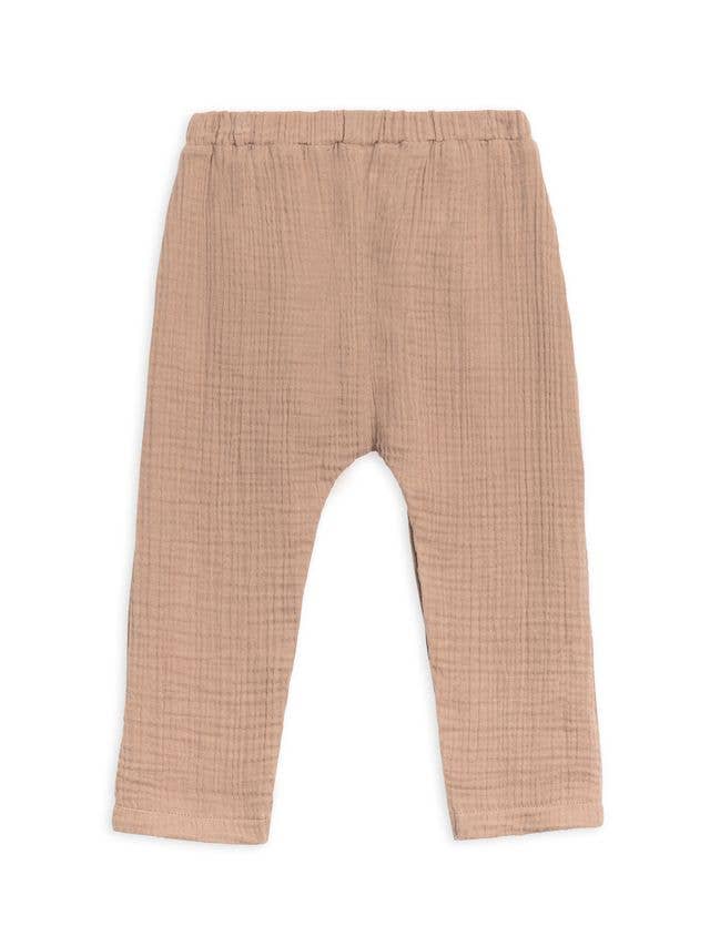 Sully Muslin Pants - Truffle
