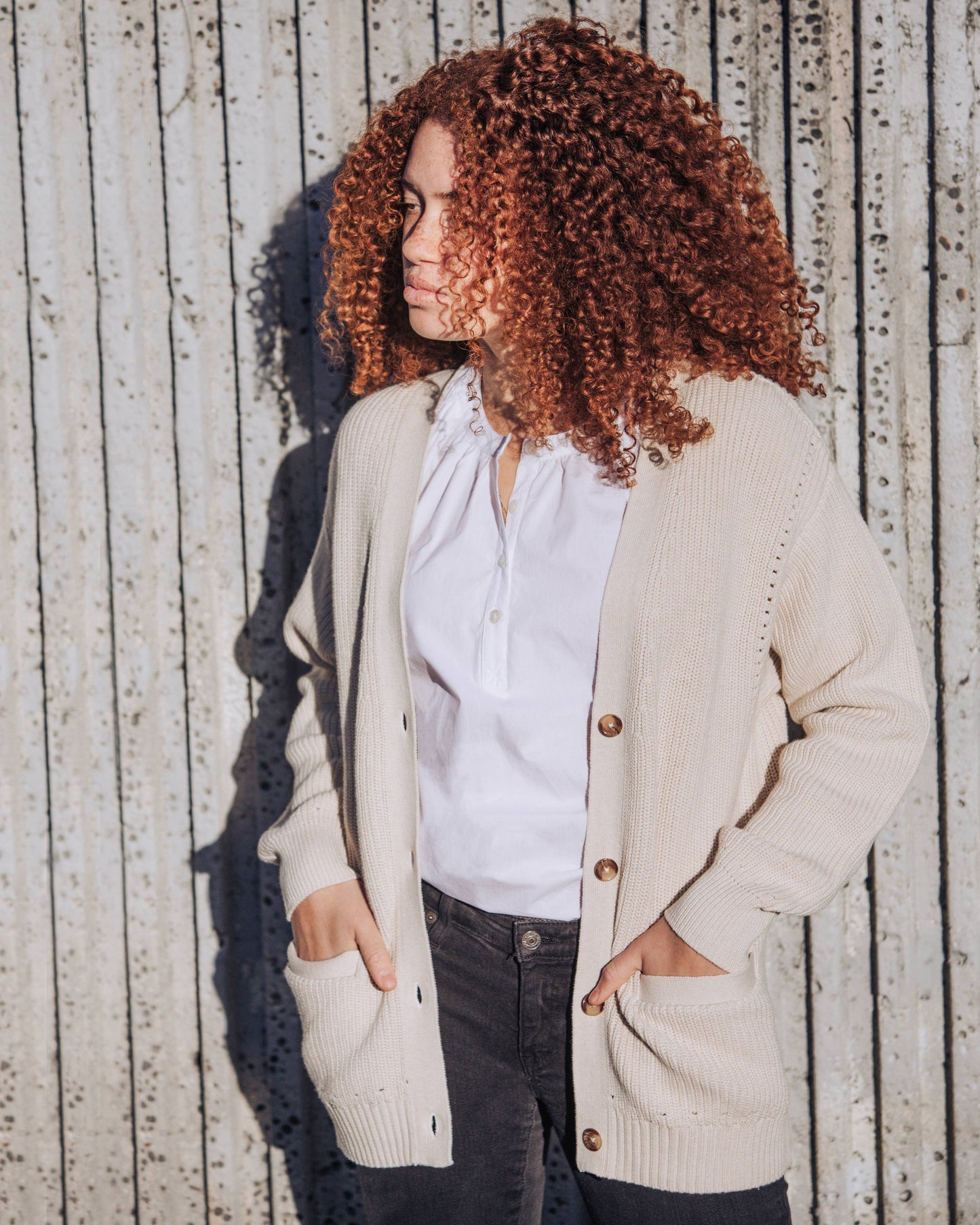 Year Round Organic Cardigan