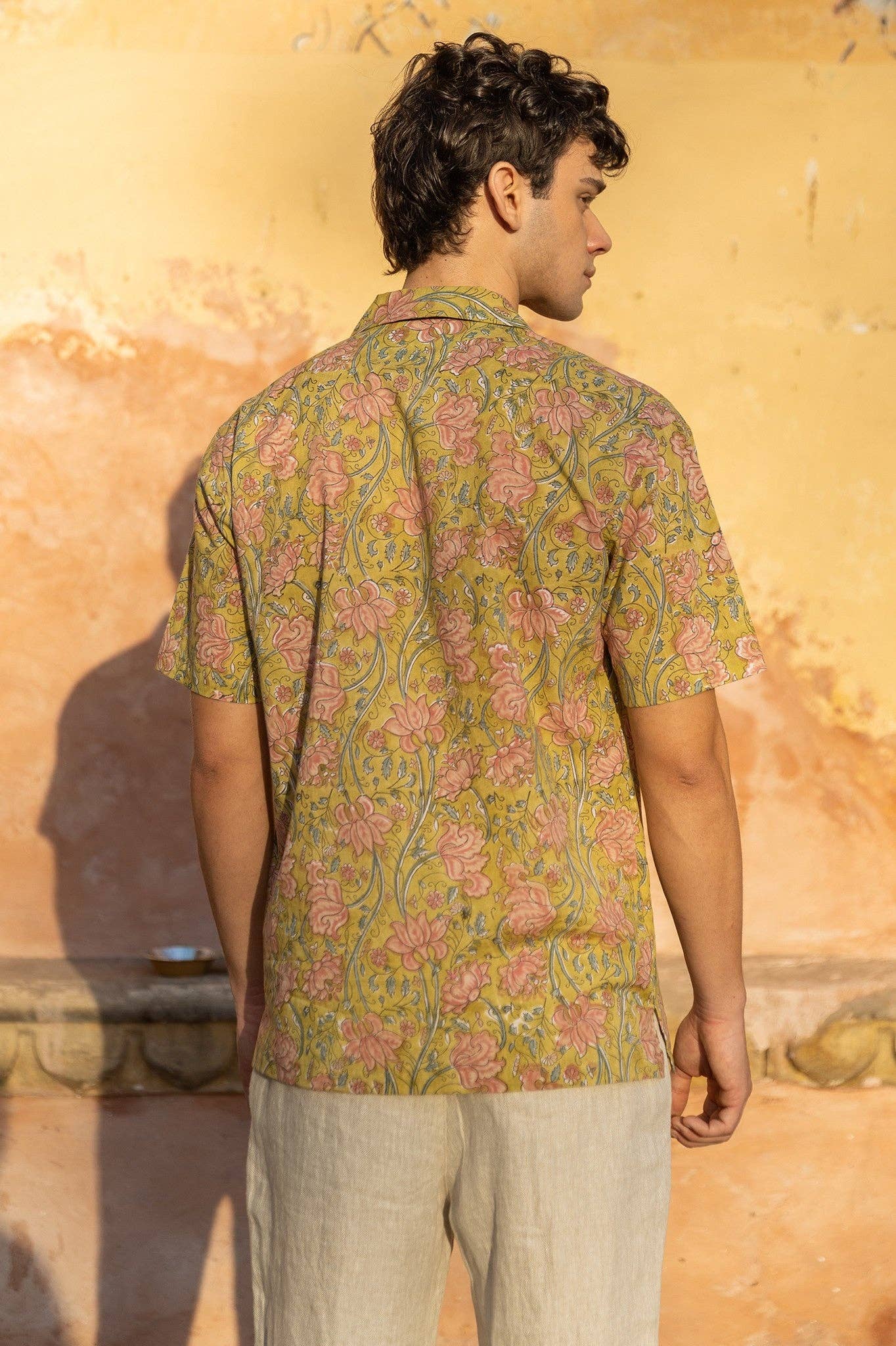 Kamal Handblock Printed Cotton Shirt