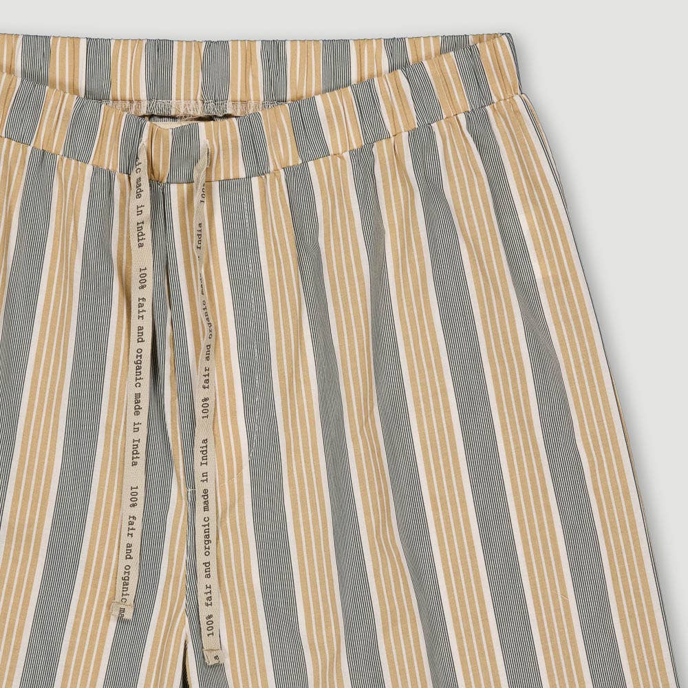 ORGANIC COTTON PAJAMA UVE STRIPES TIERRA FAIR TRADE