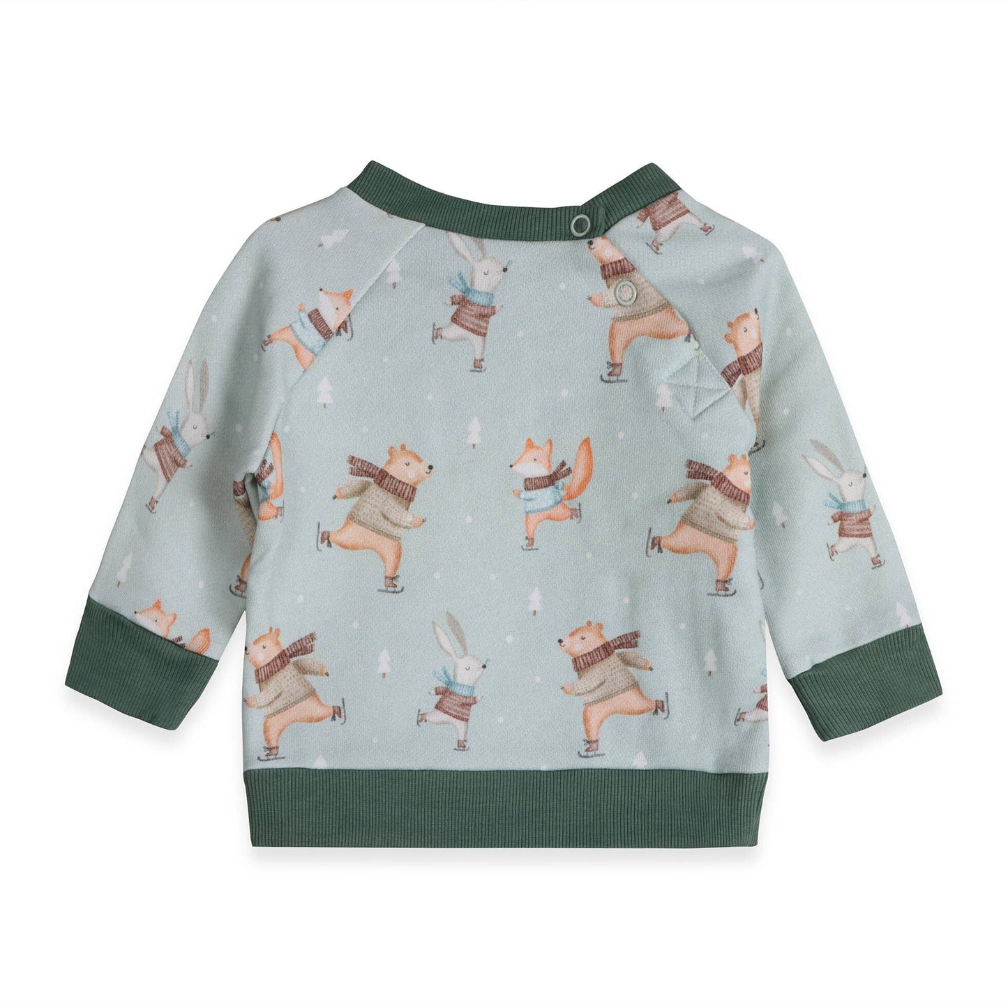 Ice Skaters Baby Sweatshirt & Pants Set (Organic Fleece)
