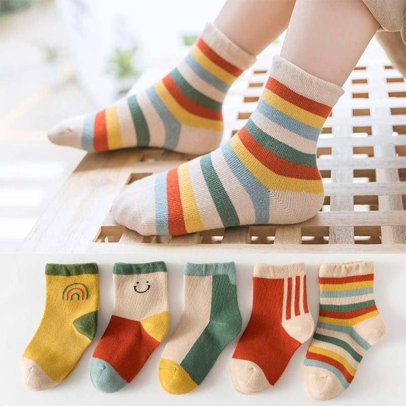 Happy Days Organic Cotton Socks for Kids