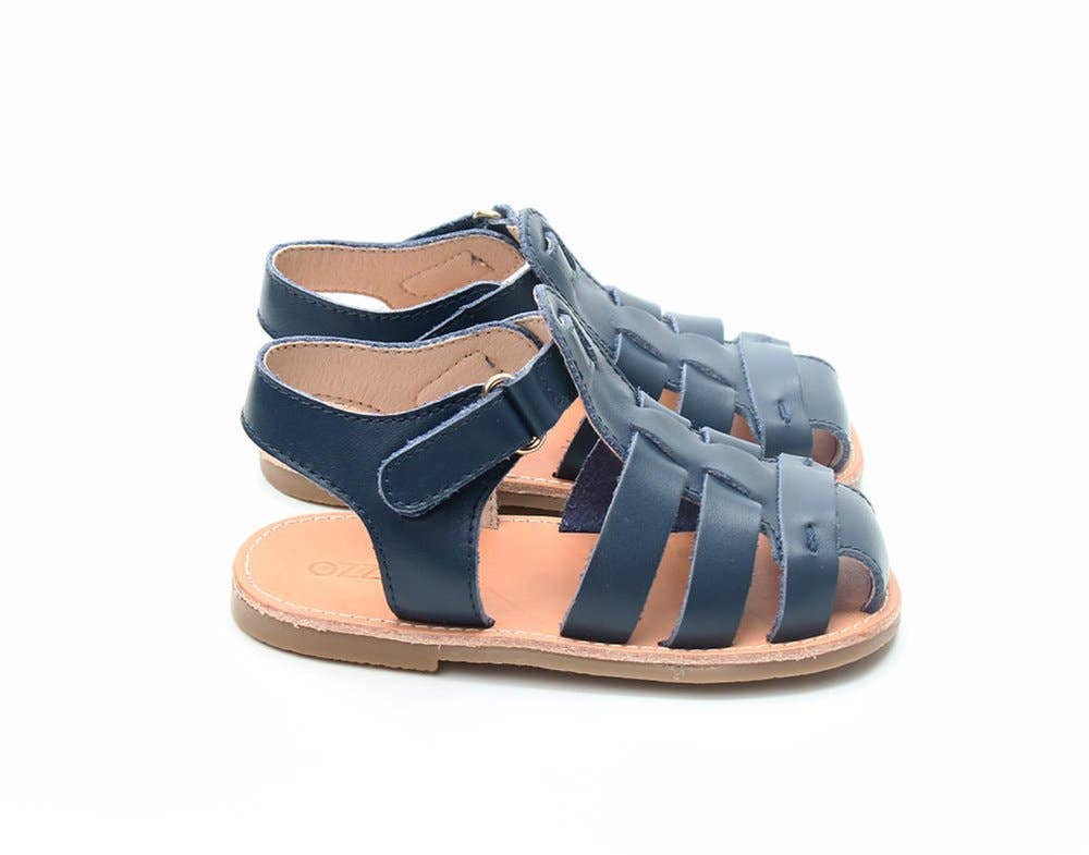 Breathable Kids Closed-Toe Summer Sandals, Venetian Style