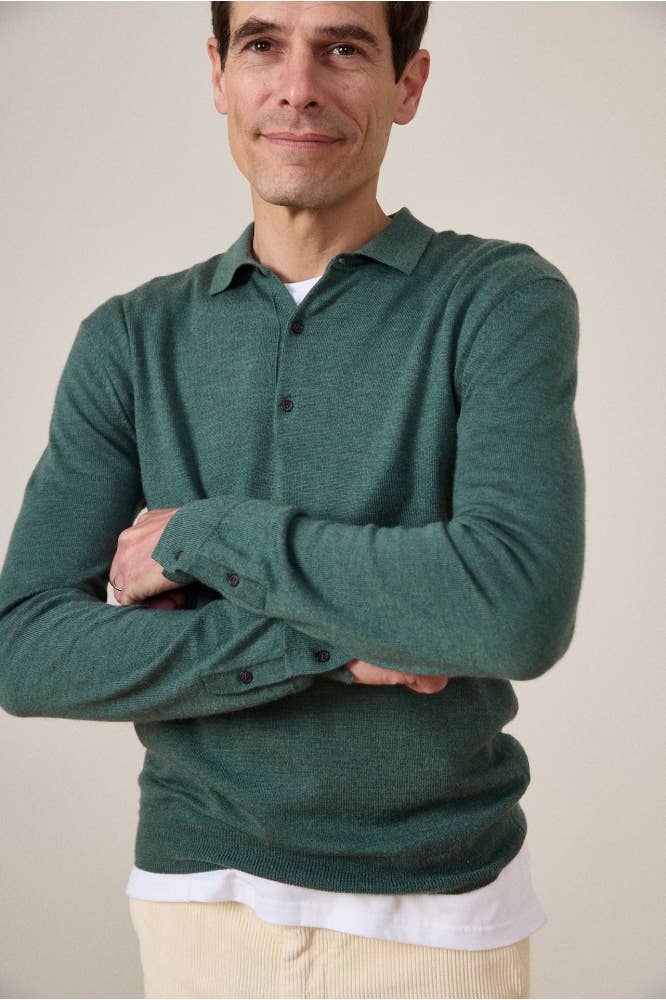 Galant Green Sweater