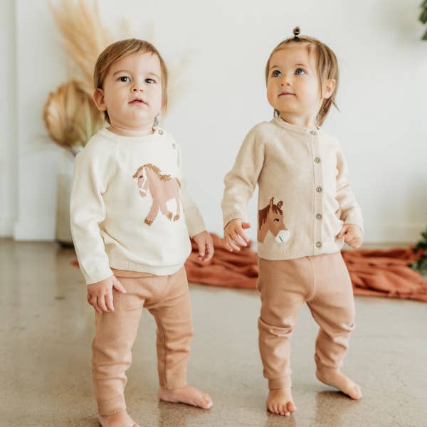 Pocket Baby Pants Sweater Knit (Organic) FW25 - 7 Colors
