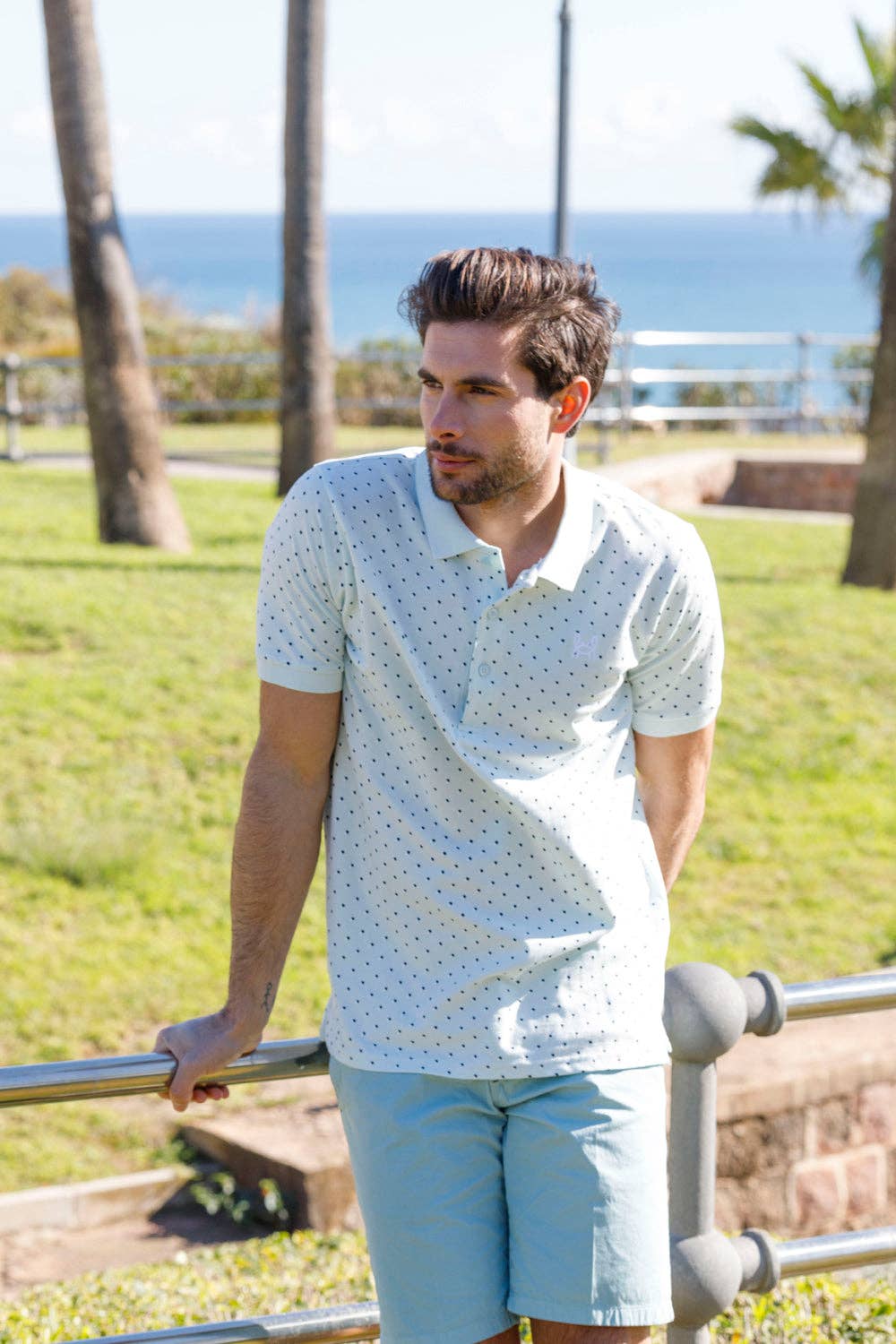 Venezuela Coastal Mint Polo