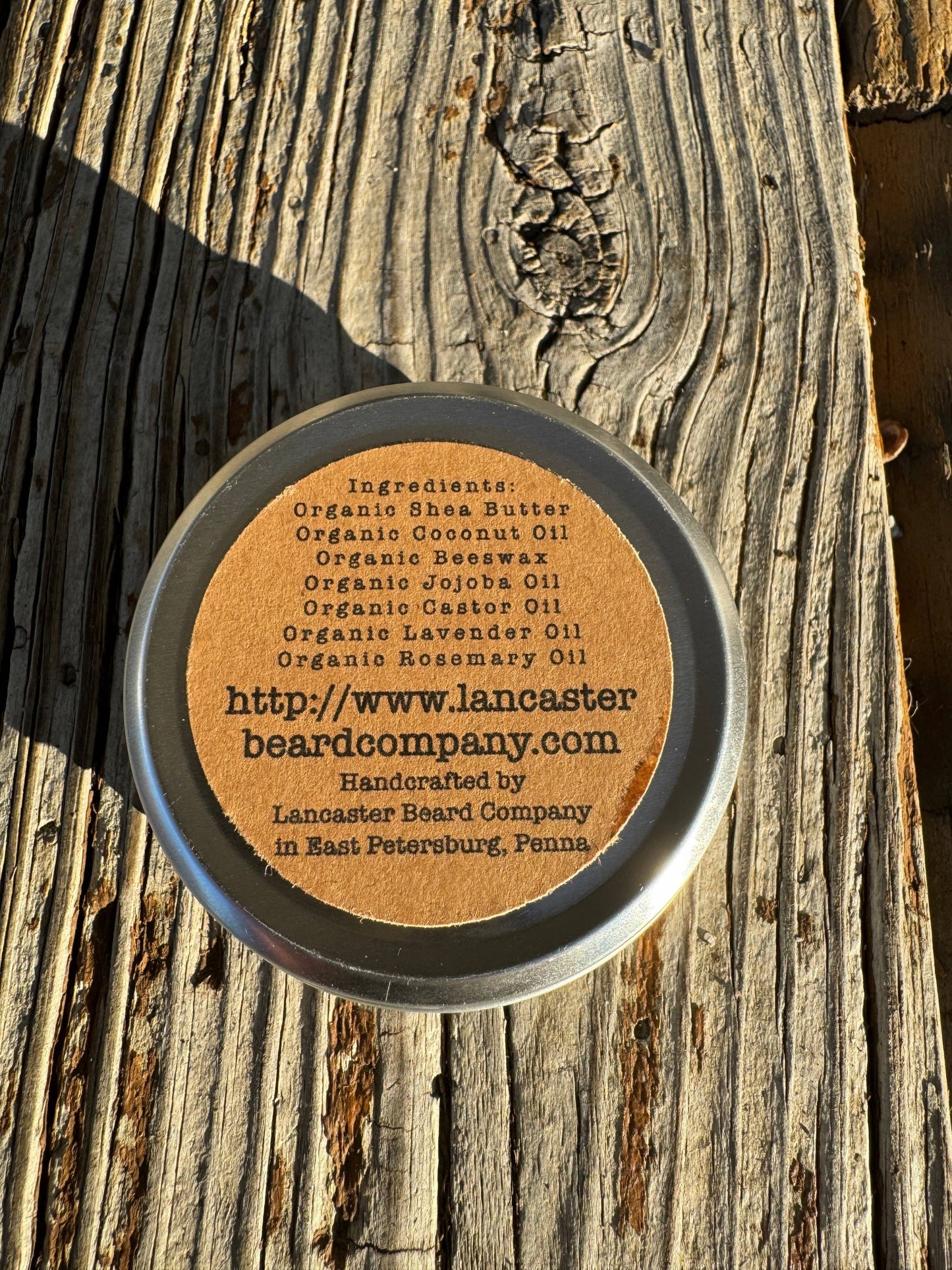 Lavender Rosemary Organic Beard Balm