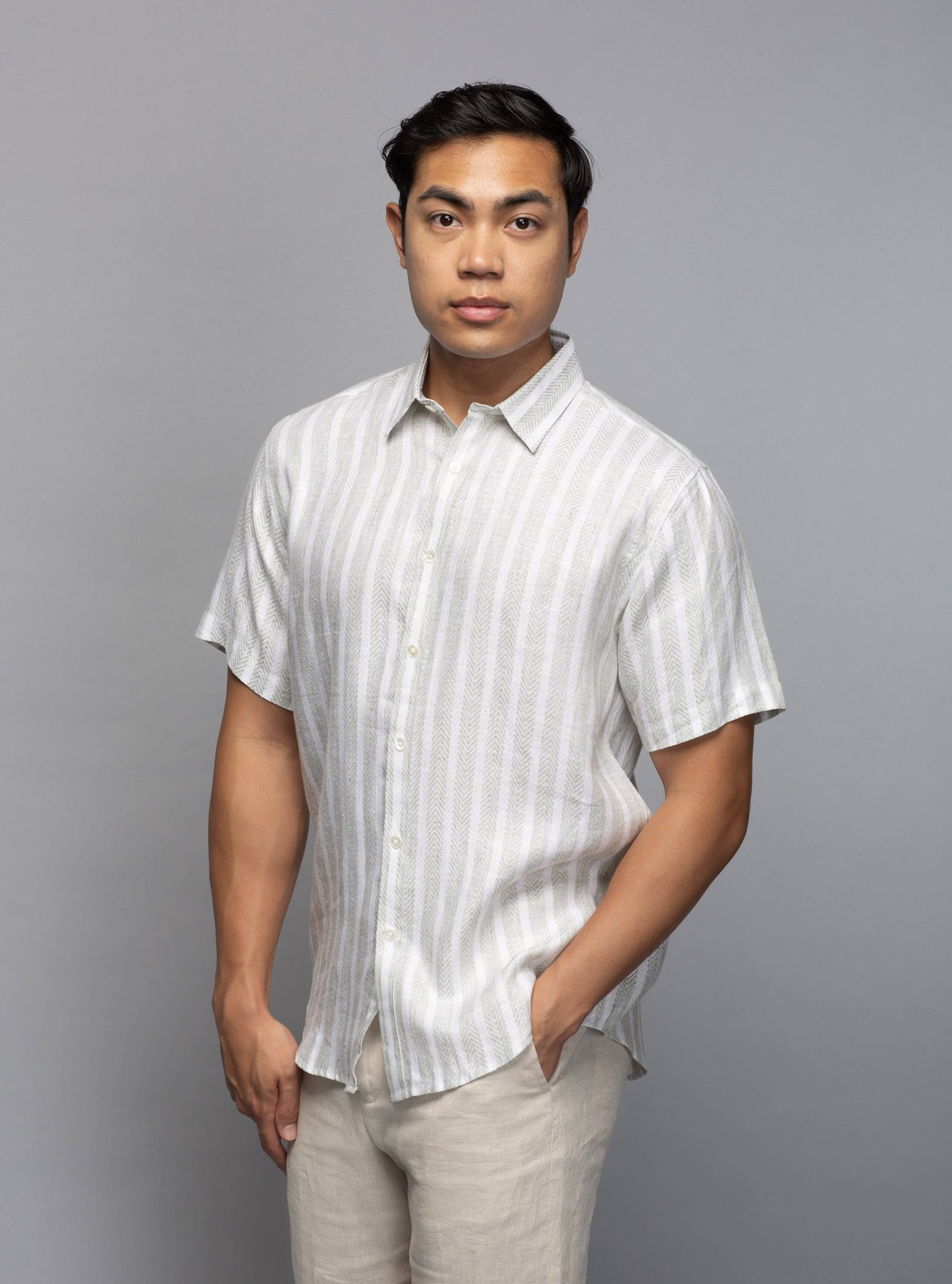 Striped Linen Shirt