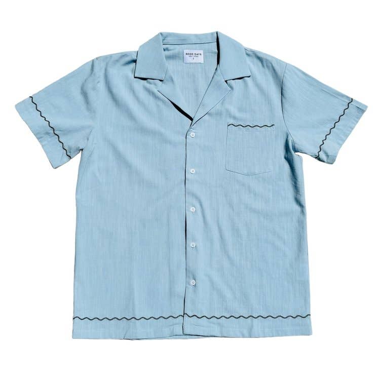 Dinner In Capri Camp Shirt