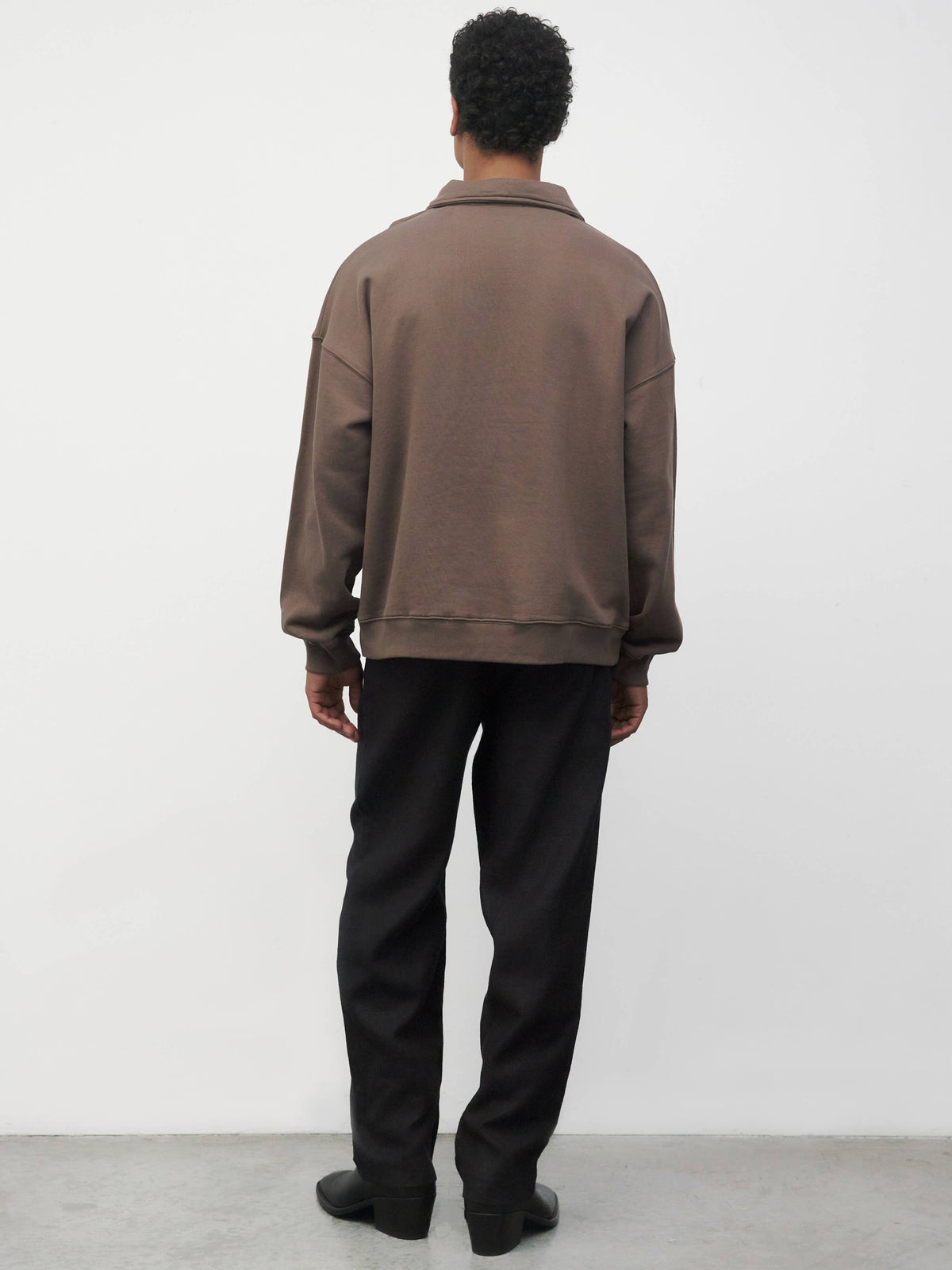 The Vince Sweater | Relaxed Quarter Zip Sweater