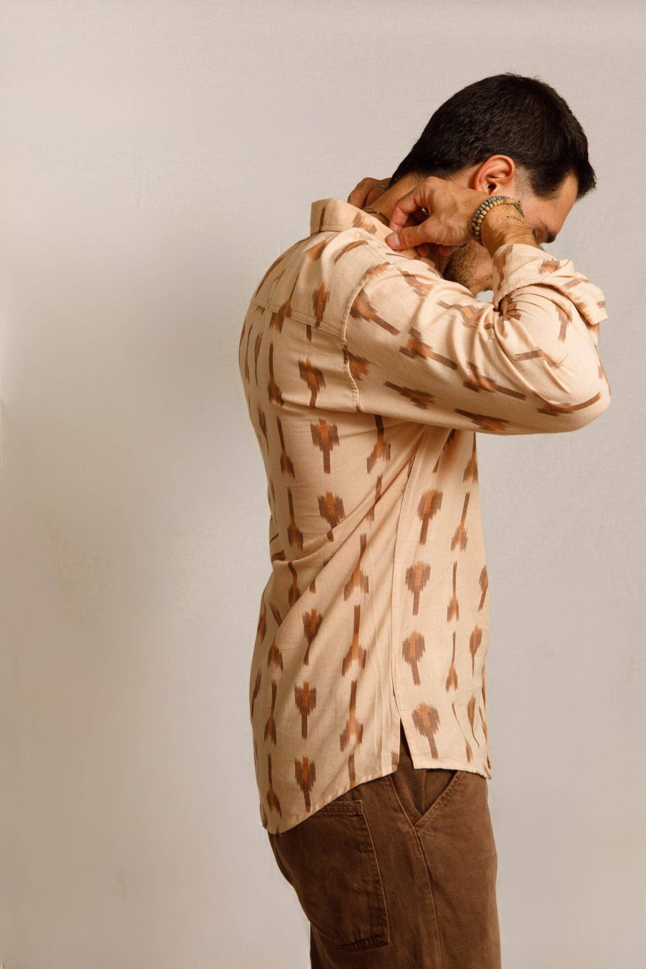 Guja Hand-Woven Long Sleeve Shirt