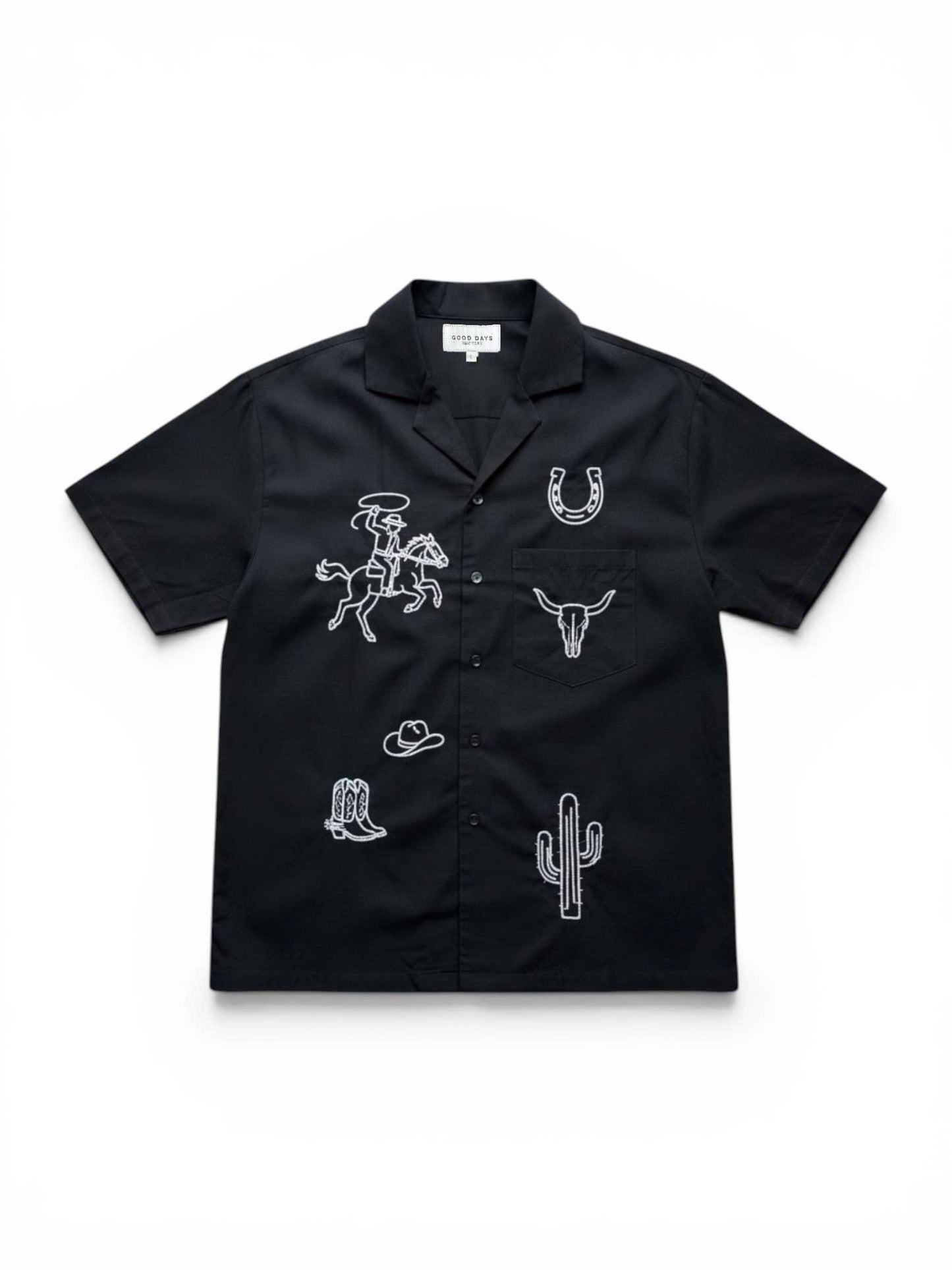Somewhere Out West Camp Shirt