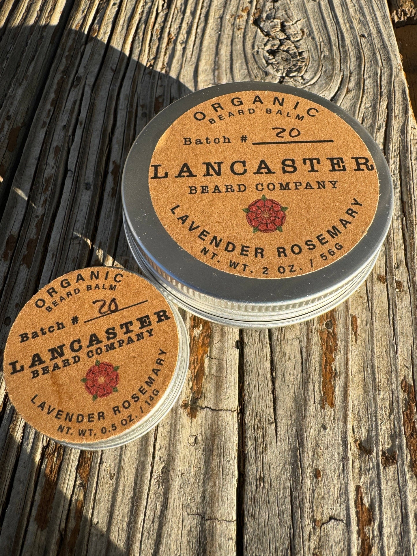 Lavender Rosemary Organic Beard Balm