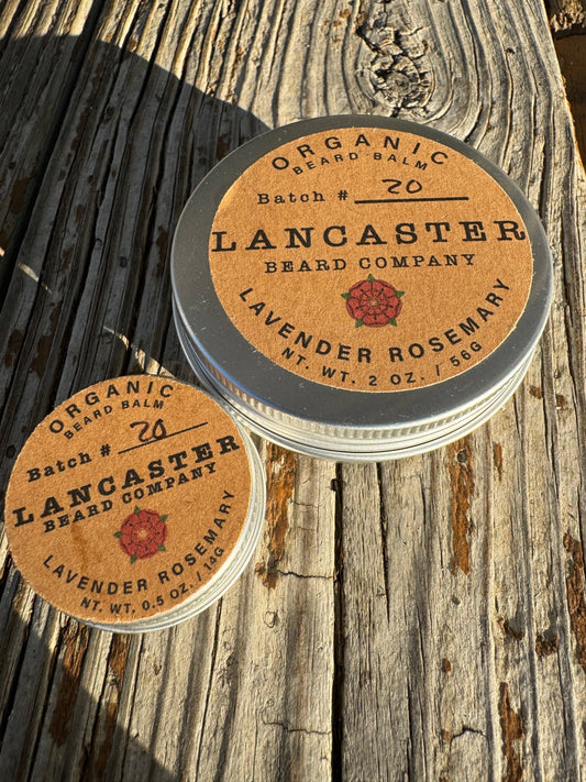Lavender Rosemary Organic Beard Balm