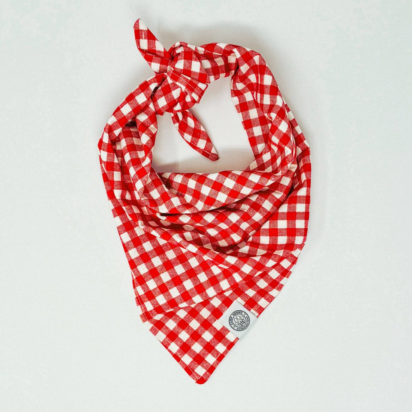 Gracie Dog Bandana | Red Gingham Picnic Pet Accessory