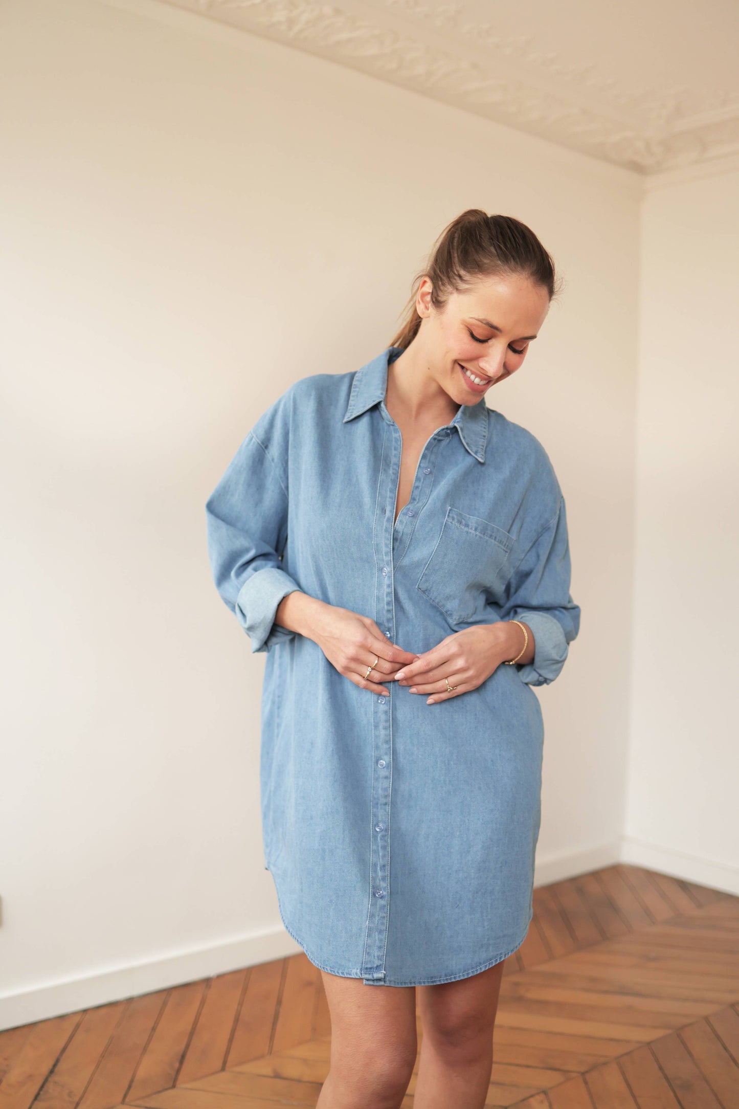 Denim Dress: Raw