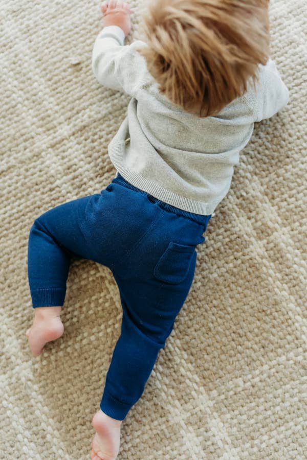 Pocket Baby Pants Sweater Knit (Organic) FW25 - 7 Colors