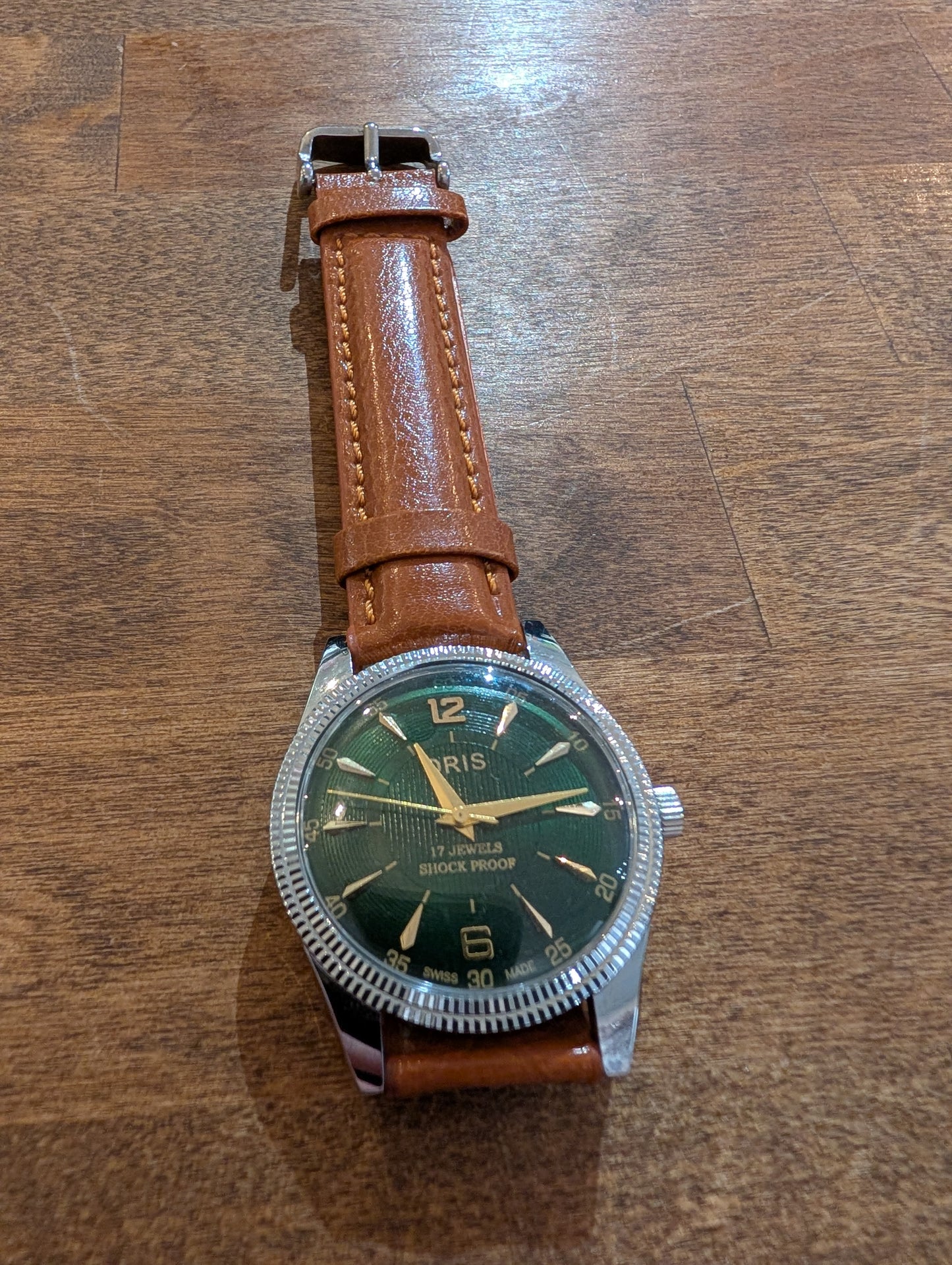 Vintage Oris - Green Face