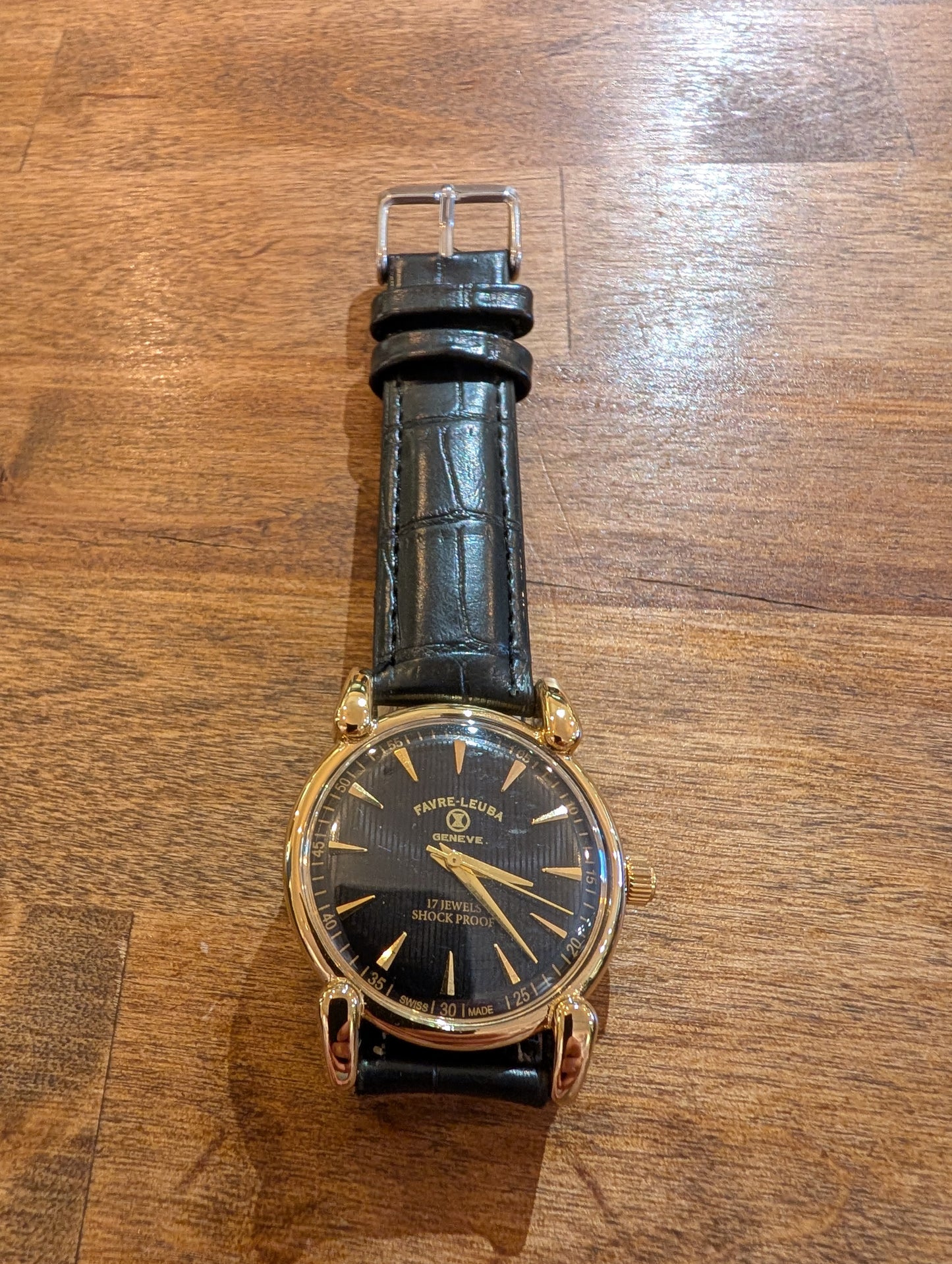 Vintage Favre-Leuba - Black Face
