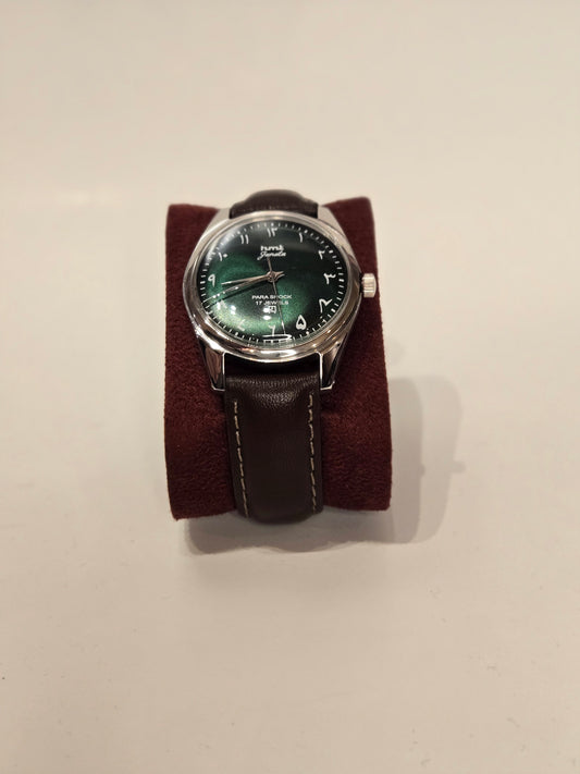 Vintage Janata Watch - Green Face
