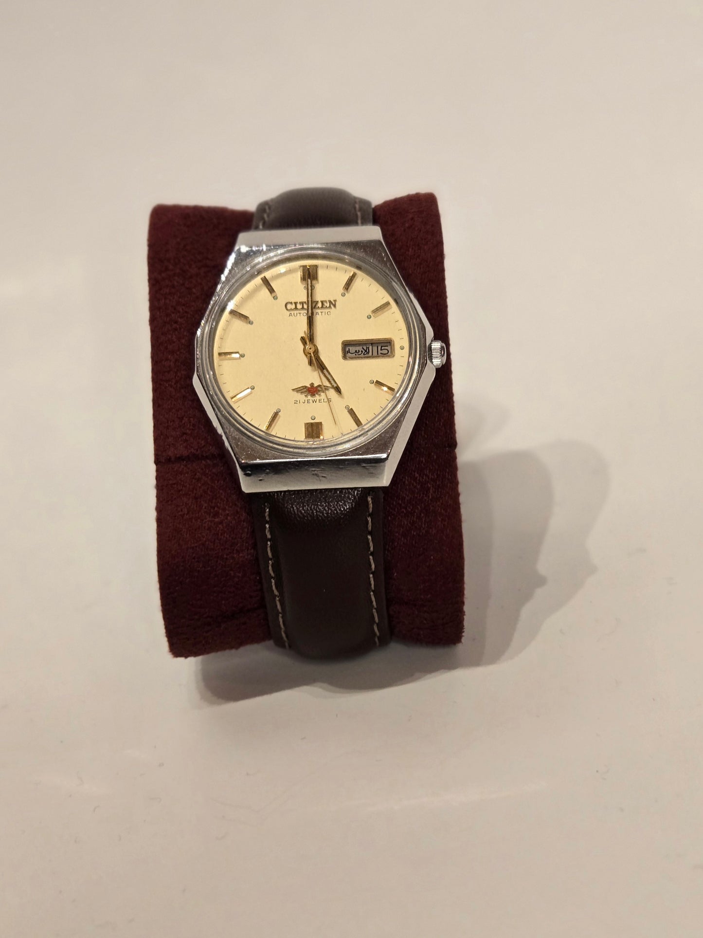 Vintage Citizen Watch - Off-white Face