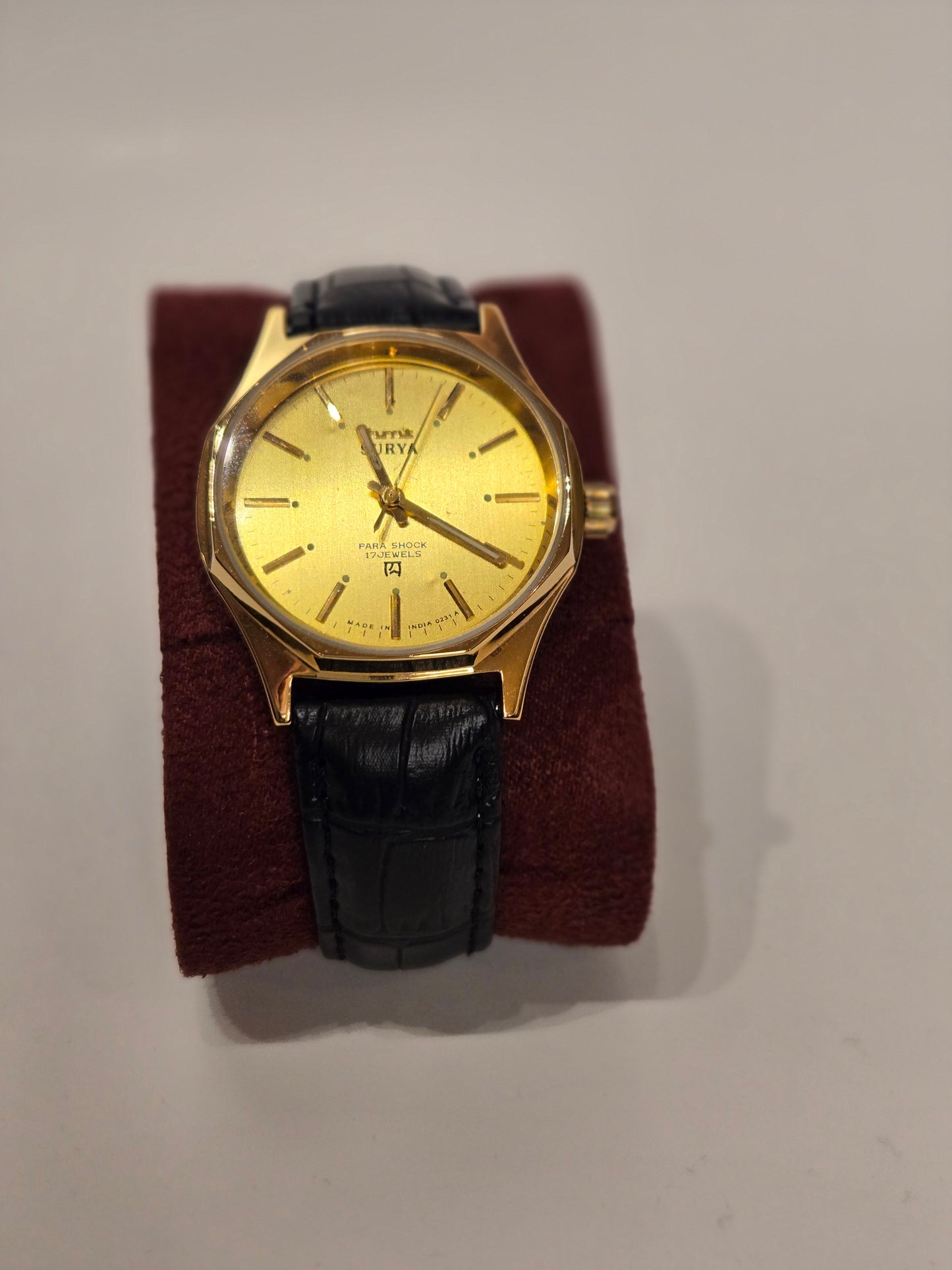 Vintage Surya Watch - Gold Face